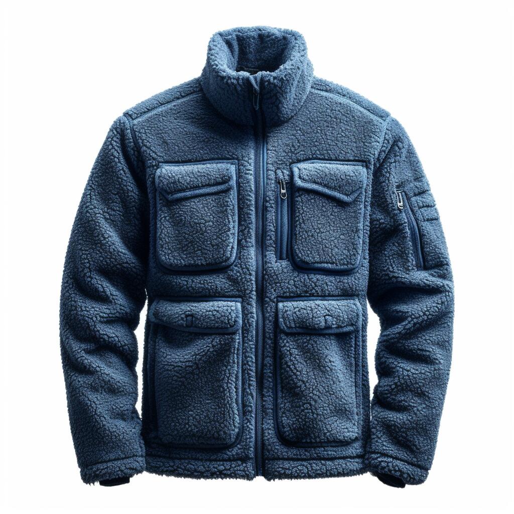 UNLABELED. Utility Fleece Jacket – Onyx
